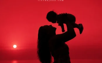 a mom with her child