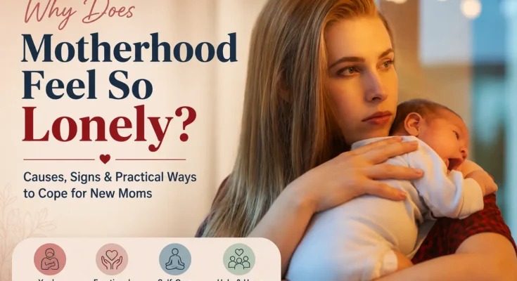 Why is motherhood feel so lonely