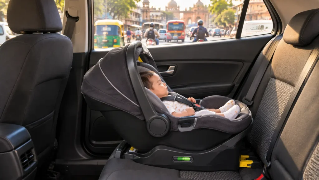 Choosing an infant car seat in India