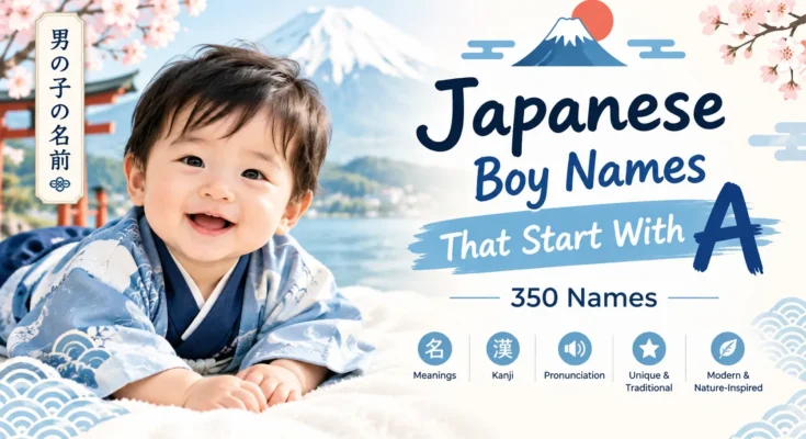 Japanese Boy Names that Start with A