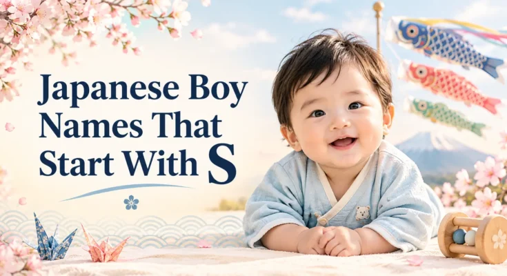 Japanese Boy Names that Start with S featured Image