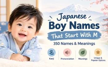 Japanese Boy Names that start with M