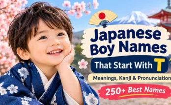 Japanese Boy Names that Start with T