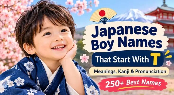 Japanese Boy Names that Start with T