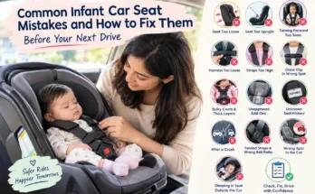 Common Infant car seat mistakes Featured image