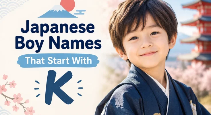 Japanese Boy names that start with k featured image